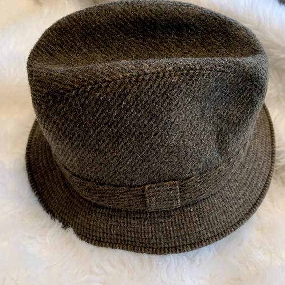 ARTE DELLA LANA vintage Wool brown unisex Fedora Hat VVGUC size medium - Picture 5 of 11